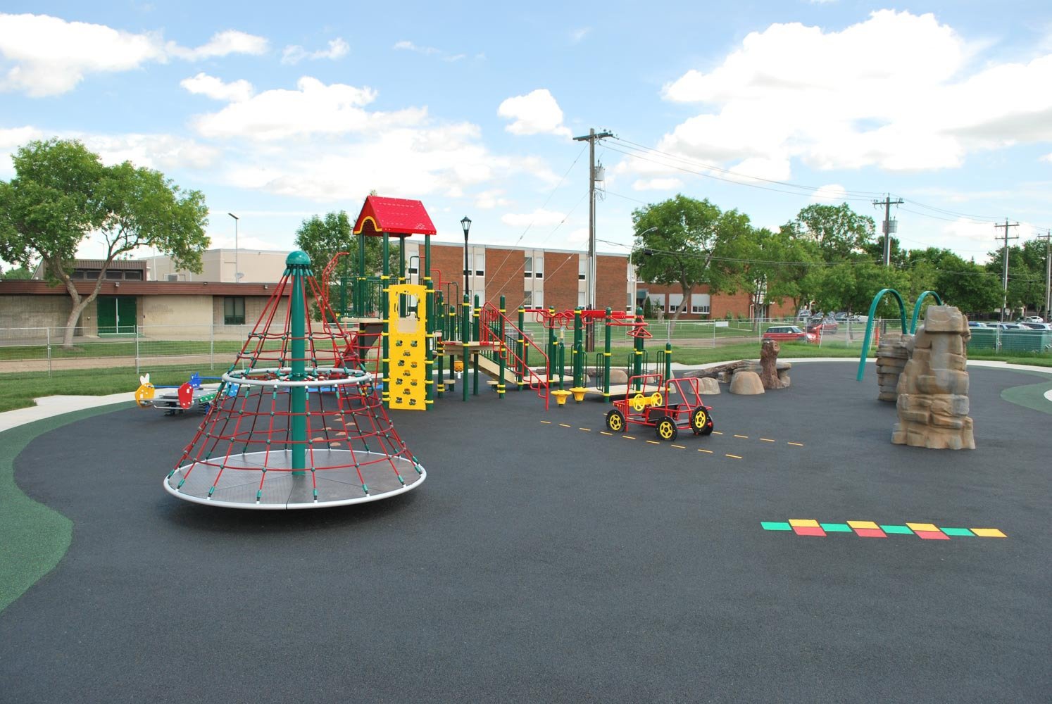 PlayWorks Spruce Avenue Playground in Edmonton, Alberta!